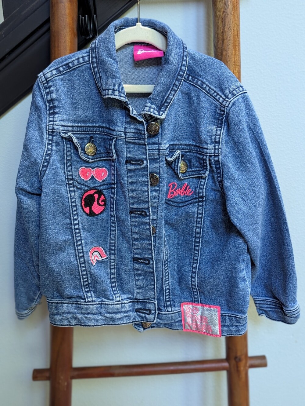 Girls Barbie Denim Jacket